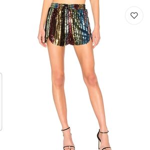 LPA sequin shorts